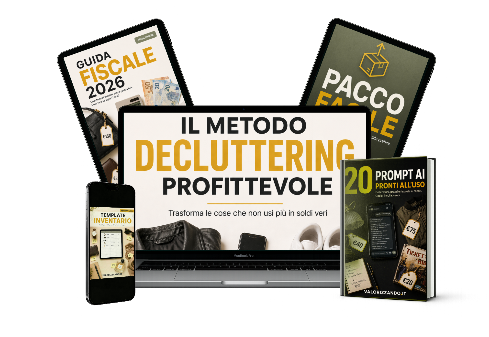 Metodo Decluttering Profittevole — Pacchetto Completo